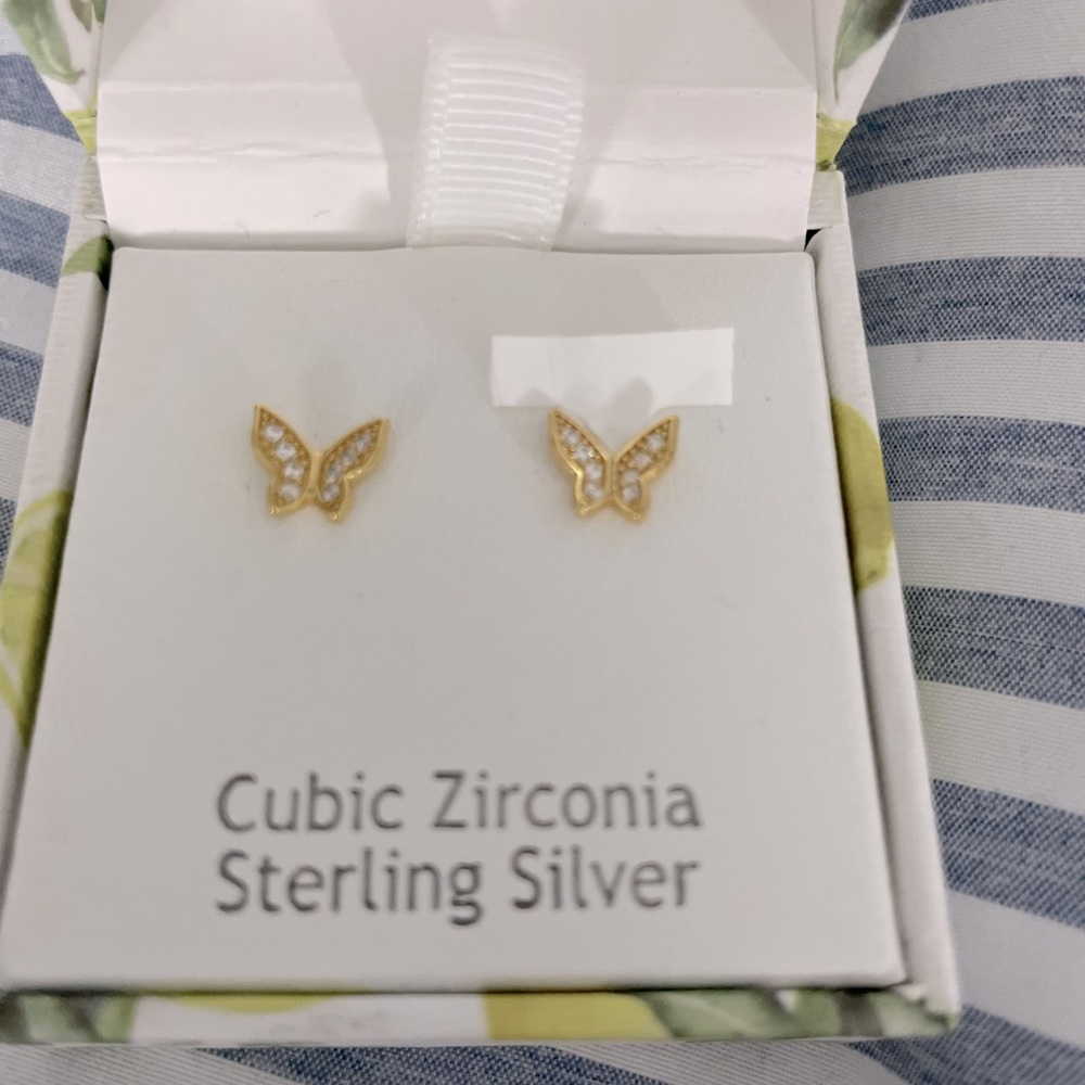 Nanette Lepore Butterfly Earrings